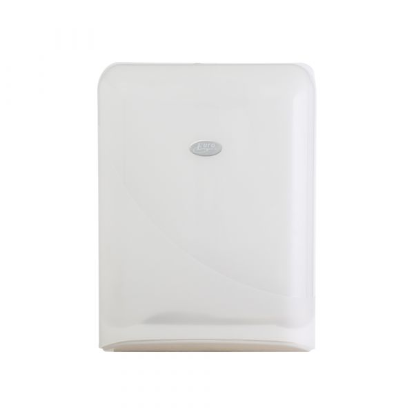 Dispensateur de serviette pliant blanc