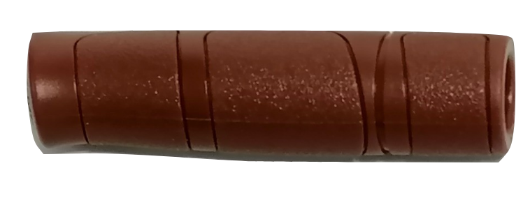 Pro 942 Handle en vrac marron 120 mm par set Ø22 mm Coupe