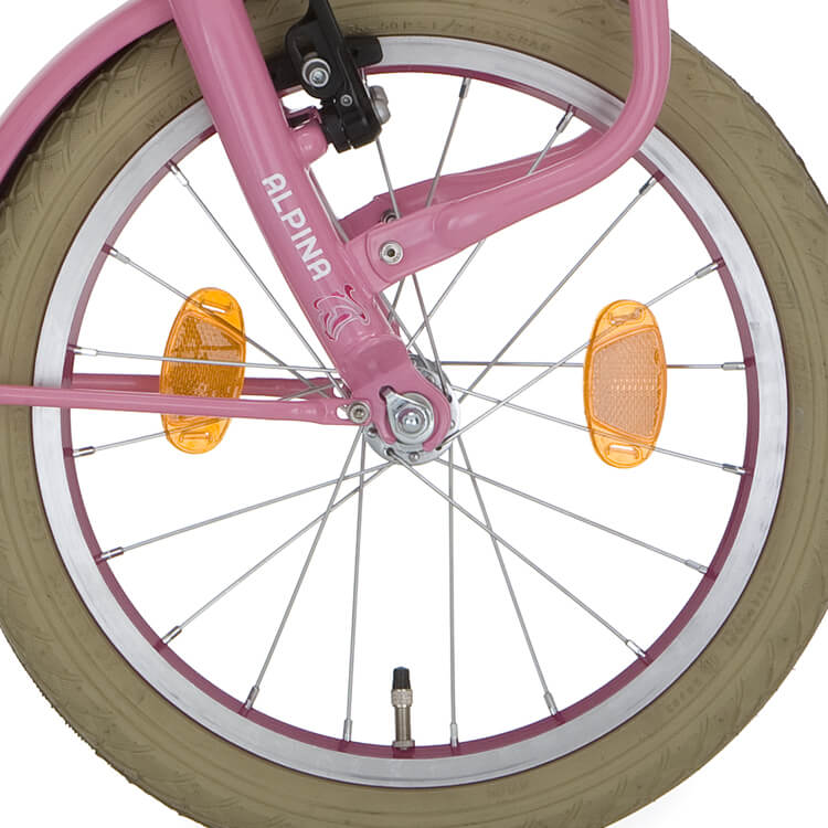 Alpina Front Roue 16 J20 Pink Zinc Spk