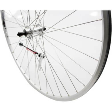 Roue arrière Roland 28 x 1 SPK en acier inoxydable en argent en argent en argent