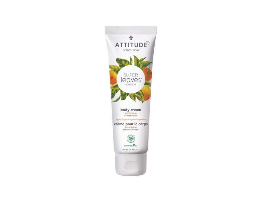 Attitude crème corporelle énergisante feuilles d'orange