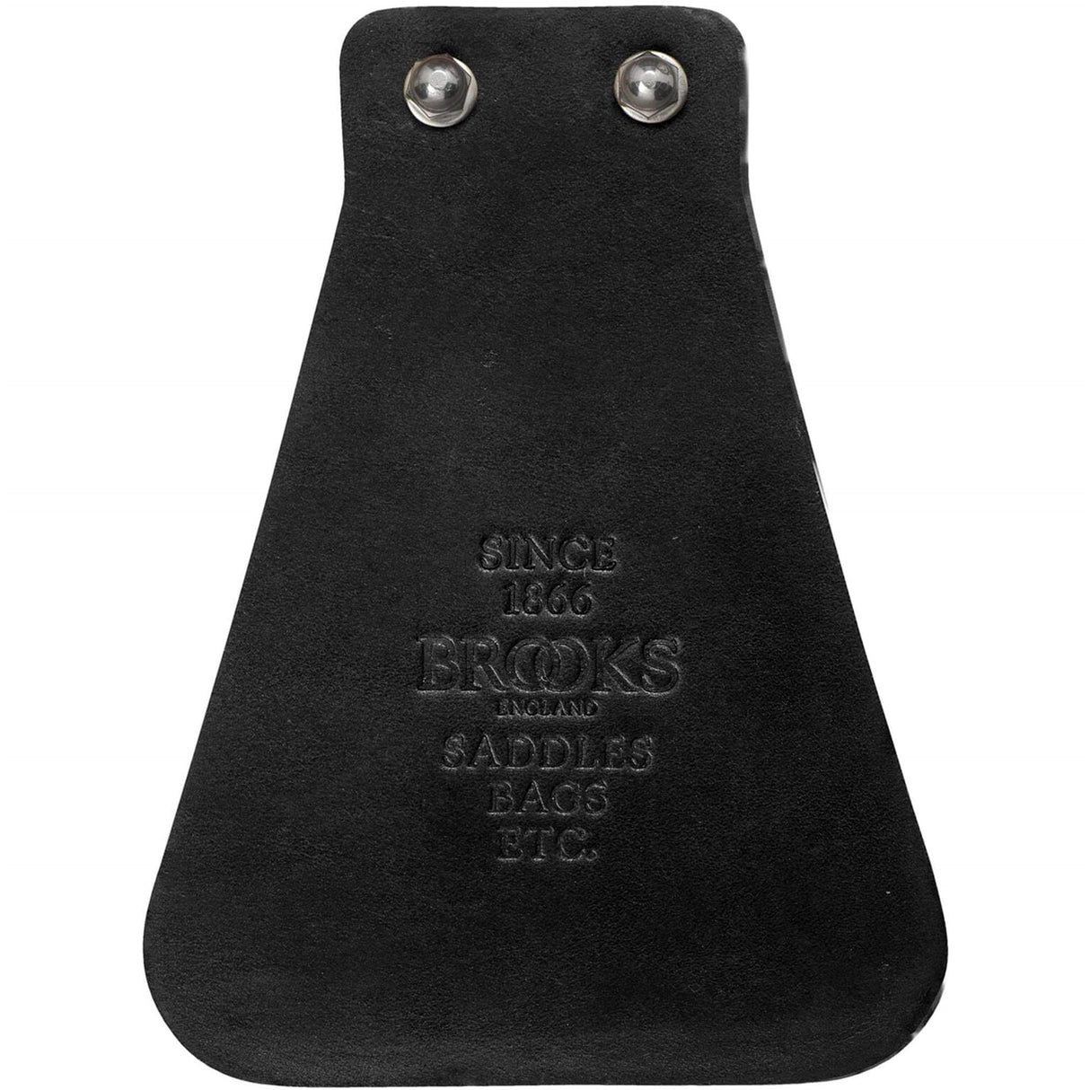 Brooks Spatlap Leather noir