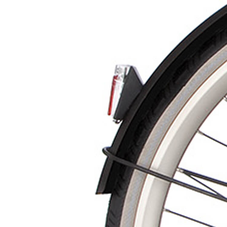 Cortina Fender derrière 28 Speed Matt réglisse