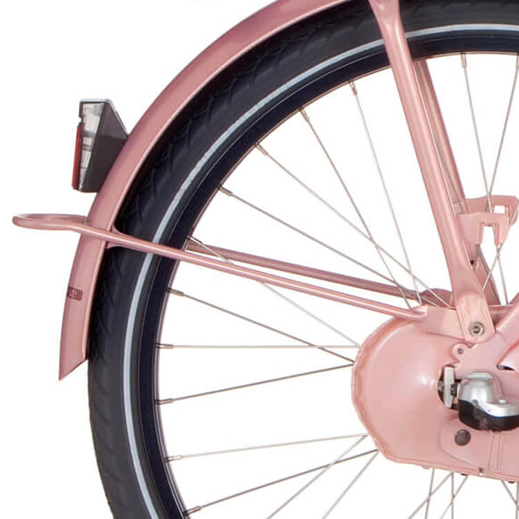 Cortina Fender Rod arrière 26 U4 Rose en acajou