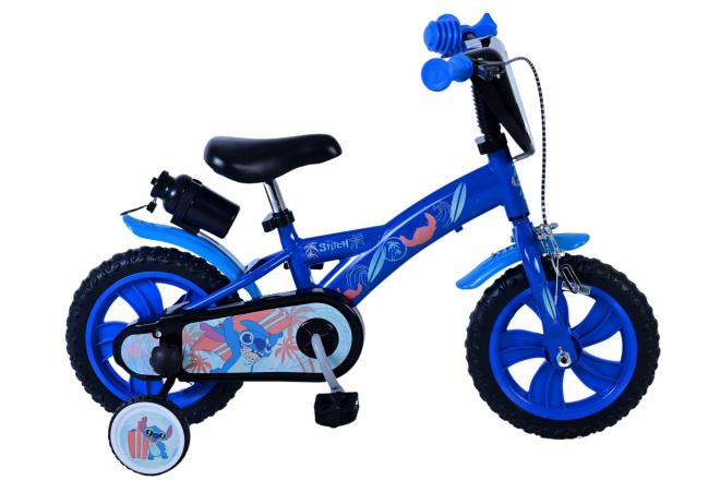 Stitch Stitch Children's Bike Boys 12 pouces bleu