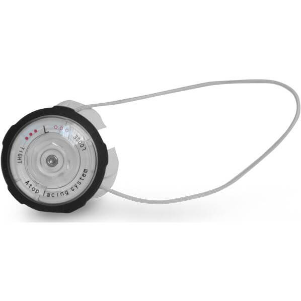 Flr Reel Bouton 55 cm blanc au sommet de la fermeture BOA Set 2 pièces