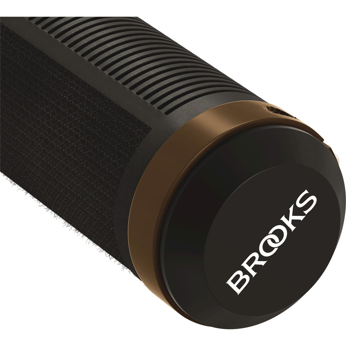 Brooks gère les poignées de cambium 130 mm orange noir