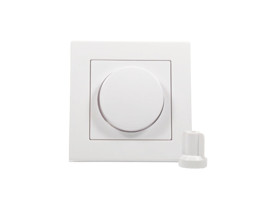 Industries Ion Industries Single Dimmer Plate de couverture blanche