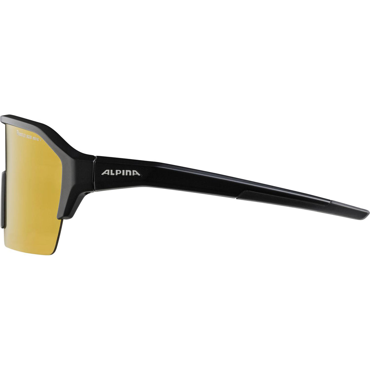 Lunettes de vêtements de sport olympiques Ram HR Black Matt Hvlm +