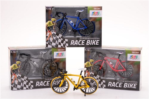 Mini Race Bicycle Scale 1:10 4 Couleurs