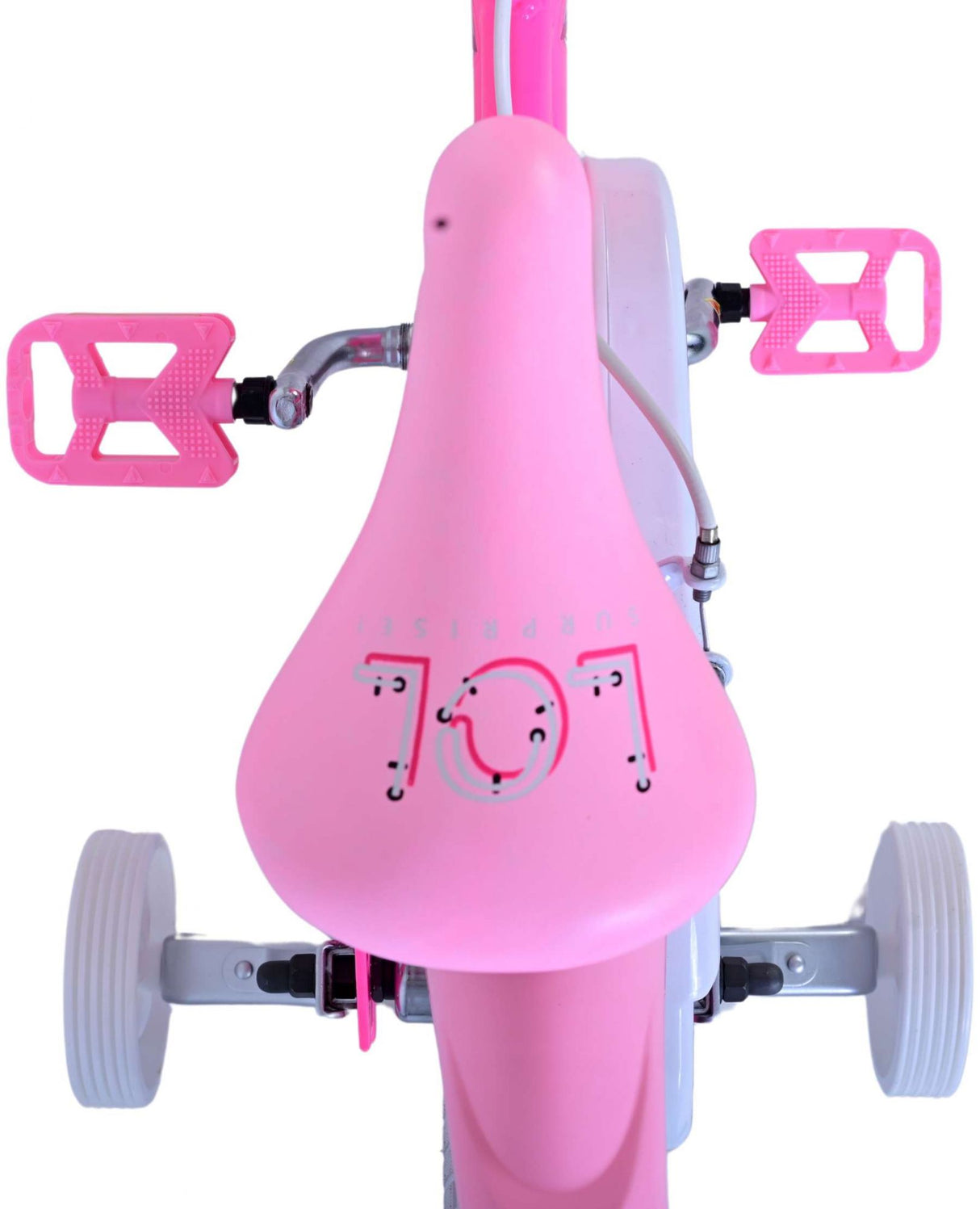 LOL surprise Bicycle pour enfants - filles - 14 pouces - rose - freins à deux mains
