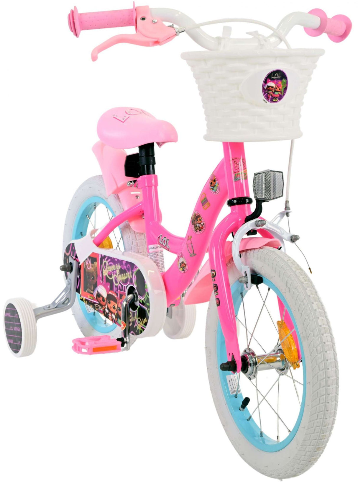 LOL surprise Bicycle pour enfants - filles - 14 pouces - rose