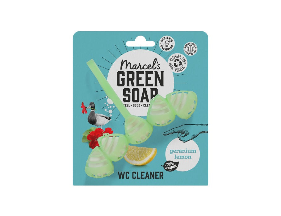 Marcels Green Soap Toilet Block Geranium et Citroen