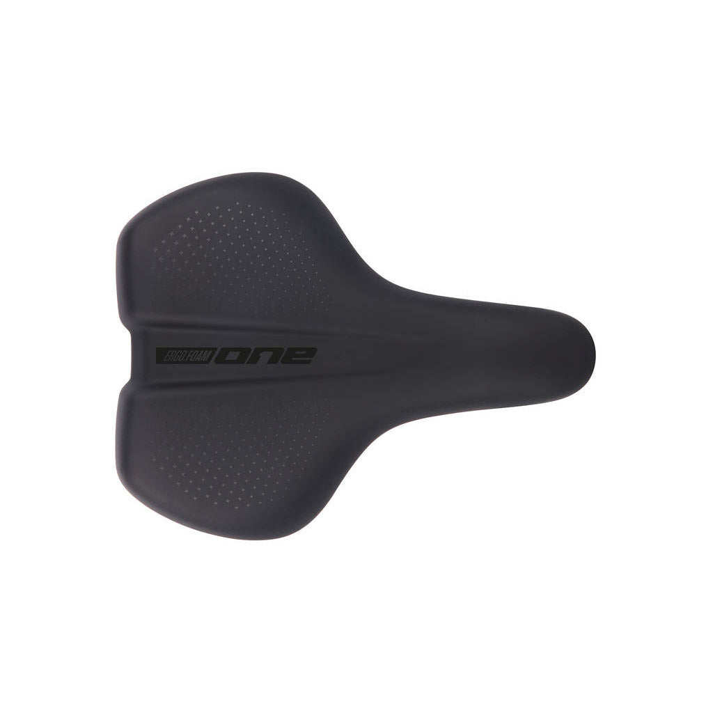 Une selle confort large large confort noir selle 30