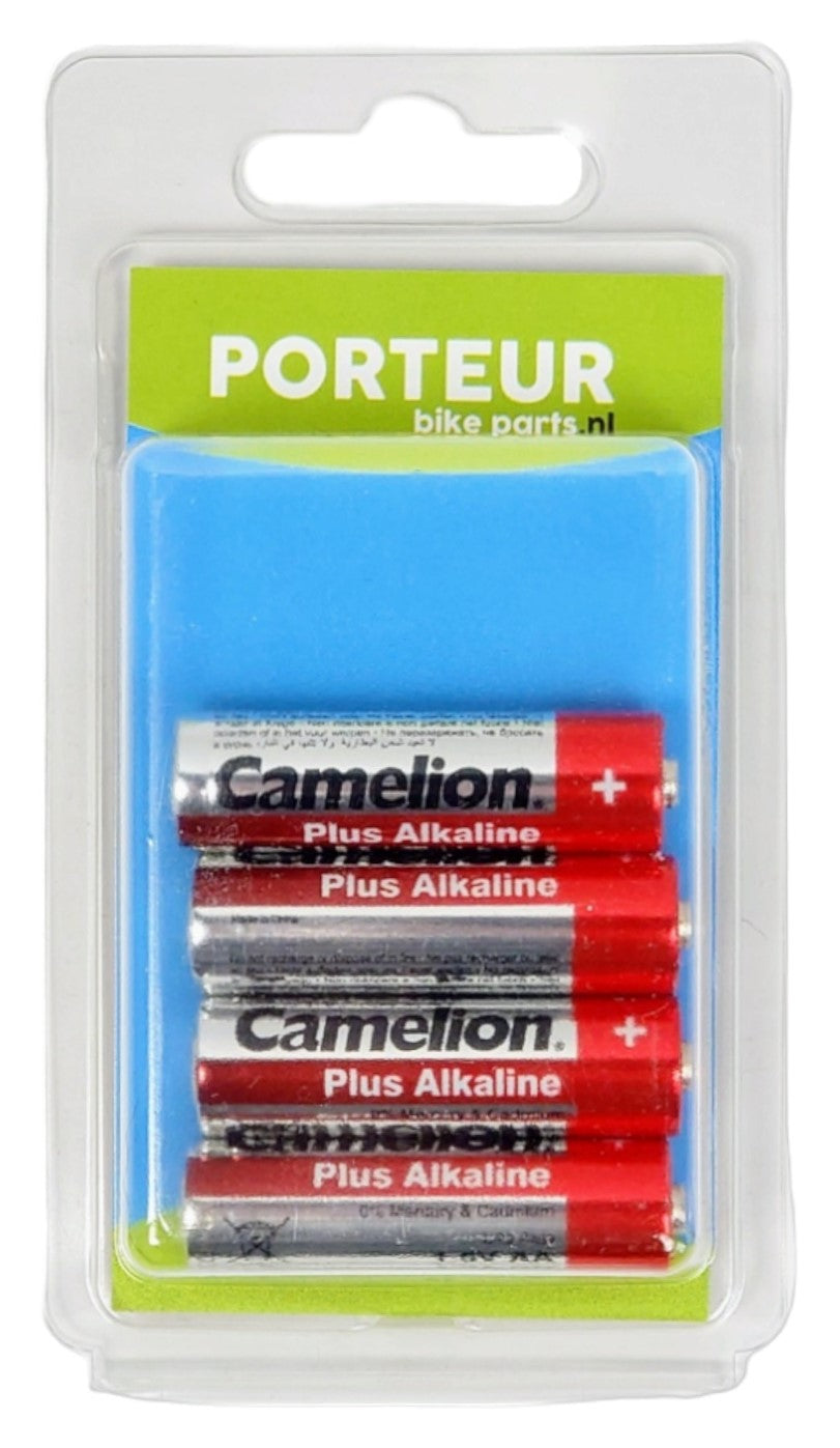 Batterie portur AA alcaline par 4e