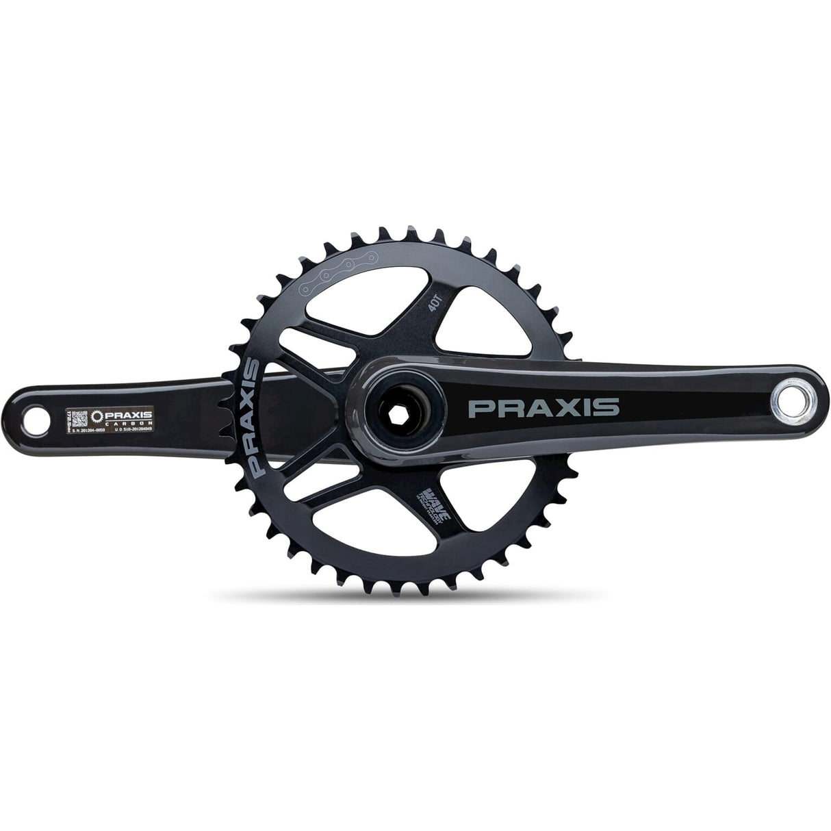 Praxis Crankkel Zayante Carbon M30 172,5 42T