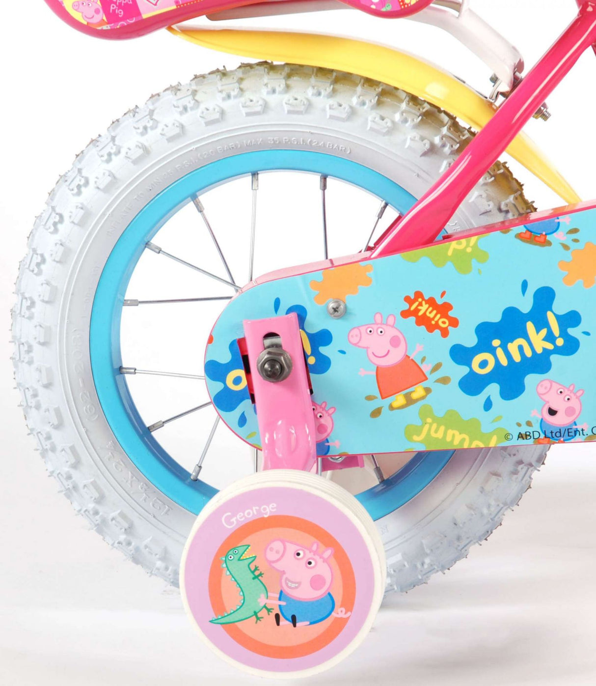 Peppa Pig Children's Bike Girls 12 pouces rose