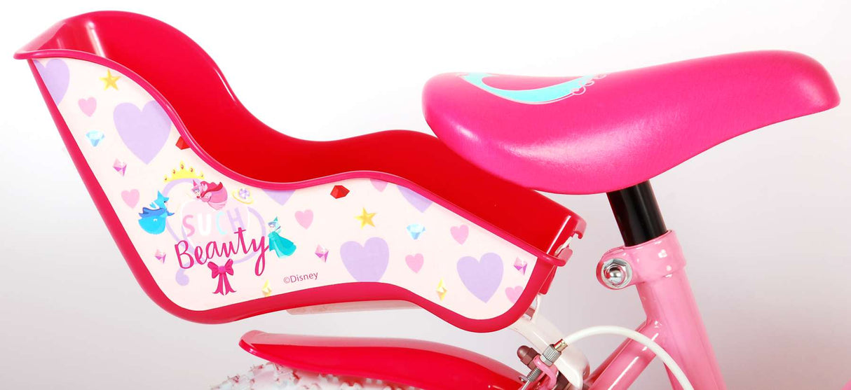 Disney Princess Children's Bicycle - Girls - 12 pouces - Pink - deux freins à main