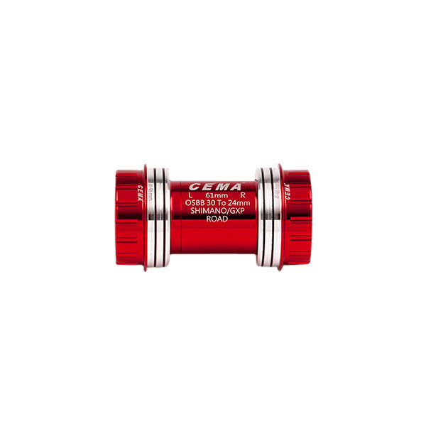 CEMA BRACKETAS OSBB interlock Shimano-rvs-rood