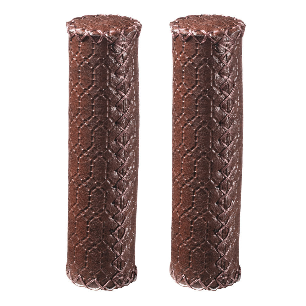 Soulle Monte Grappa Handle Set British Skay 120 120 mm Brown