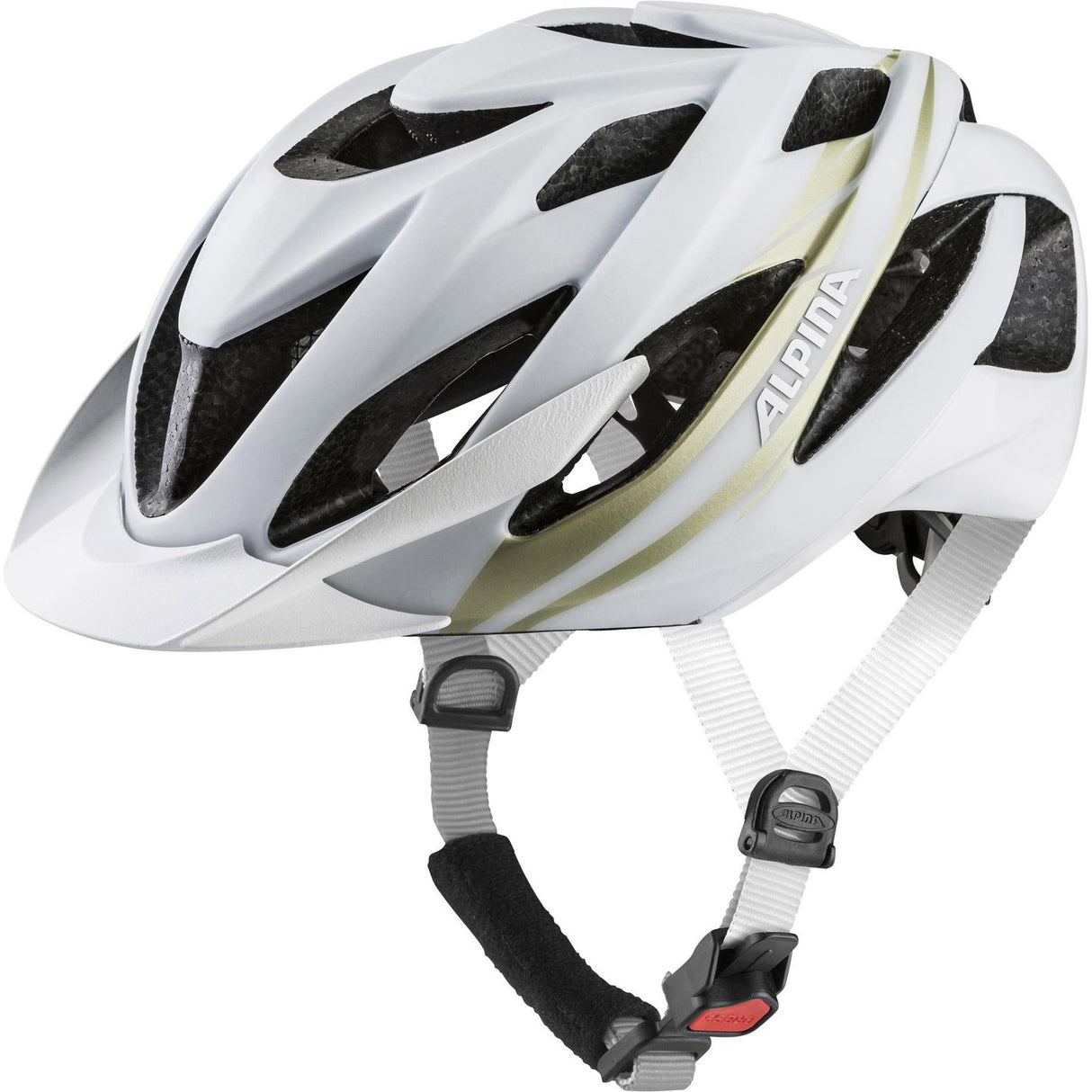 Helm de vêtements de sport olympiques Lavarda L.E. White-Prosecco 52-57cm