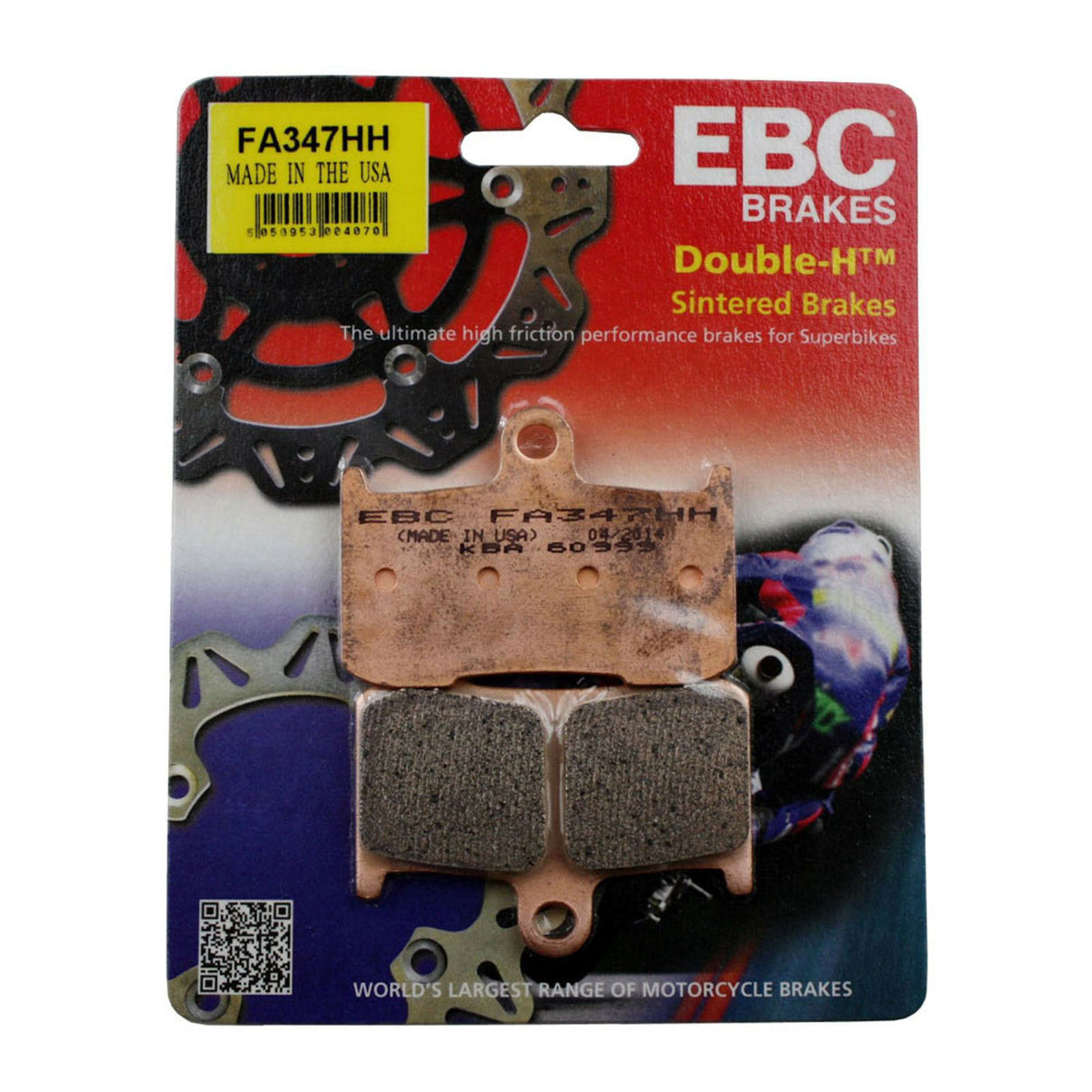 Régler les plaquettes de frein EBC FA-347-HH