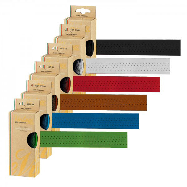 SELLE SAN MARCO SET GUOPER SAN MARCO GEEL REAL Cuir