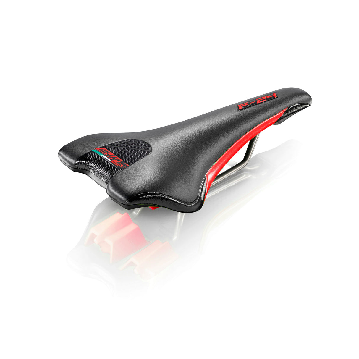 MONTE Grappa Saddle BMG F24 Black Red