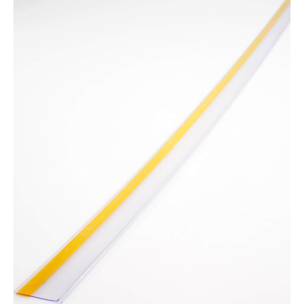 Porte-carte de prix avec bande d'adhésif 100x4 cm