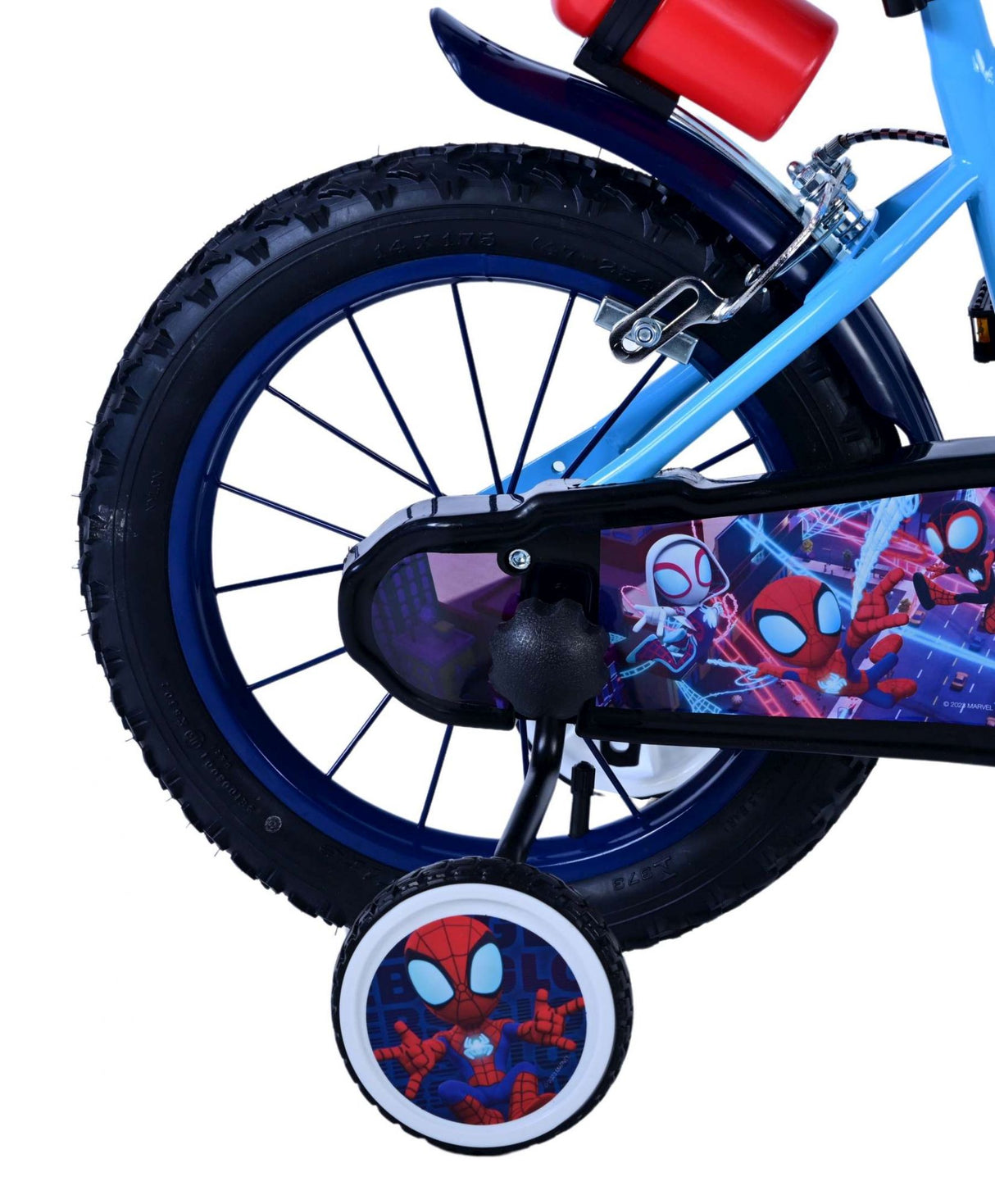 Spidey et ses incroyables amis Spidey Children's Bike Boys 14 pouces Blue Two Hand freins
