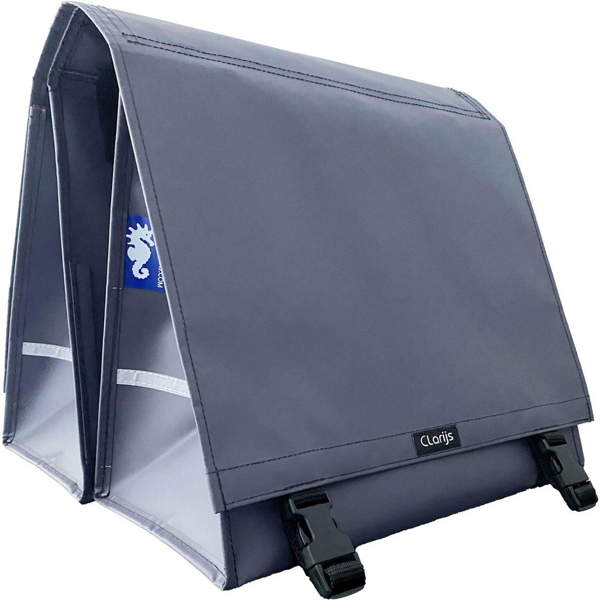 Sac à vélo Double XL PVC 46L Matt Gray