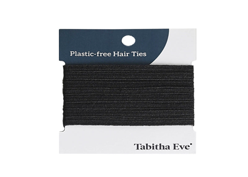 Tabitha Eve en plastique sans cheveux élastiques 8 pièces noires