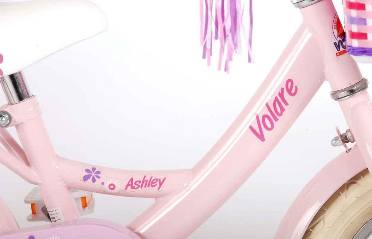Volare Ashley Children's Bike Girls 12 pouces rose 95% assemblé