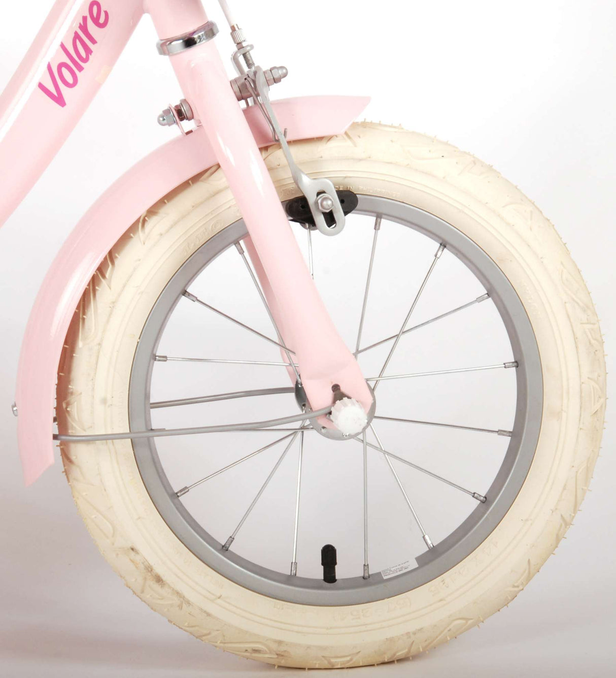 Volare Ashley Children's Bike Girls 14 pouces rose 95% assemblé