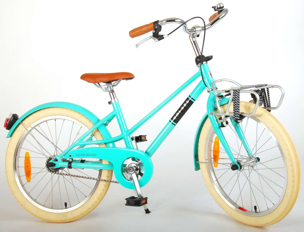 Volare Melody Children's Bike Girls 20 pouces Turquoise Prime Collection
