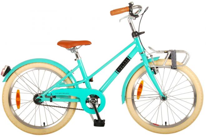Volare Melody Children's Bike Girls 20 pouces Turquoise Prime Collection
