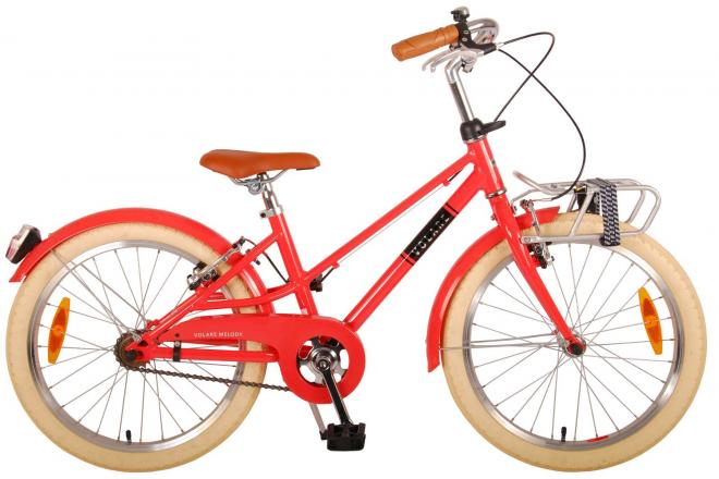 Volare Melody Children's Bike Girls 20 pouces Coral Red Two Freins Hand Brakes Collection