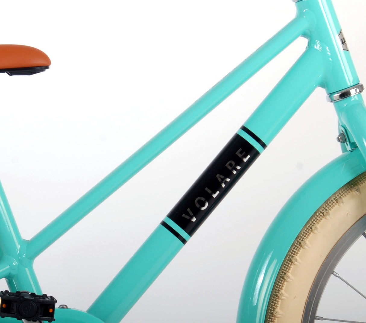 Volare Melody Children's Bike Girls 18 pouces Turquoise Prime Collection