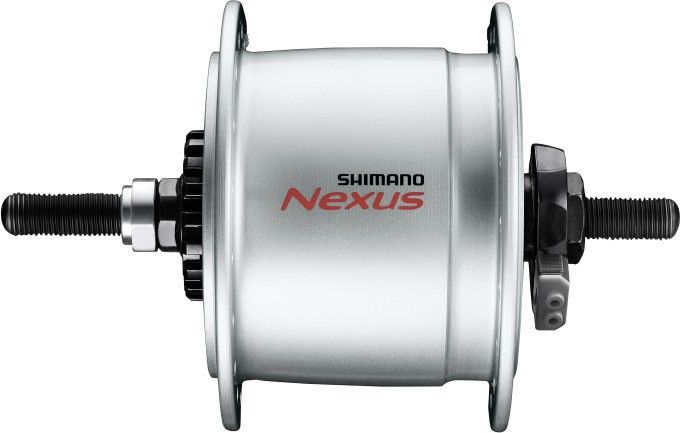 Shimano Fun Hub Dub-Dynamo Échec argent DH-C6000 Blister