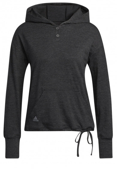 Adidas golf trui essentiels dames polyester noir taille xs