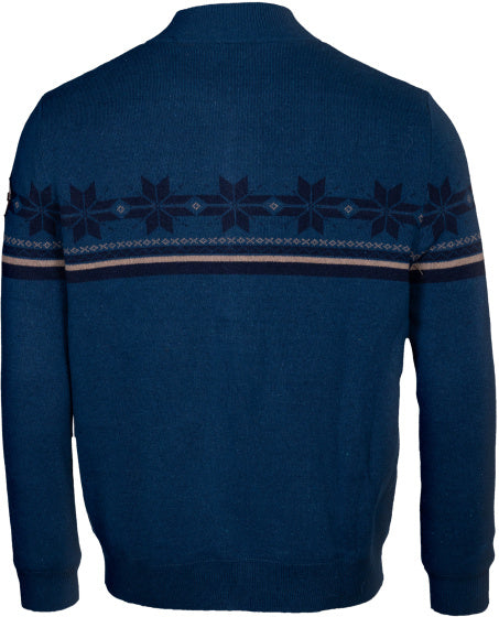 Arbaer Antoine Norwegian Sweater Men Blue foncé taille xl