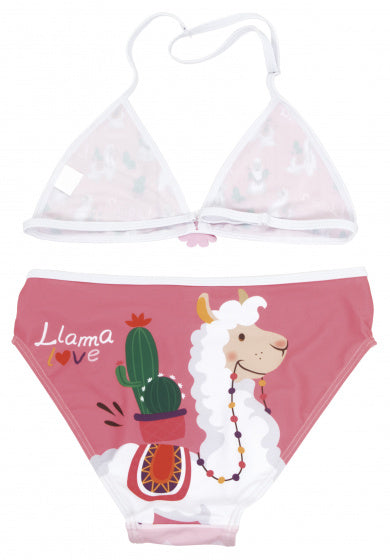 Arditex bikini llama triangle filles polyester rose taille 14 ans