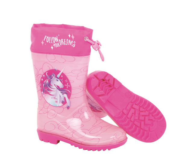 Arditex Boots Boots Girls Unicorn PVC Textile Rose clair Pink Taille 24