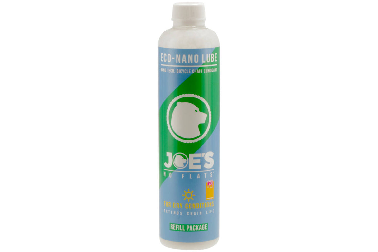 Joe's No Flats Eco Nano Lube 500 ml (leçons de gouttes) pour les conditions sèches