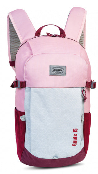 Bestway sac à dos dames 15 litres 47 x 25 cm textile rose rouge