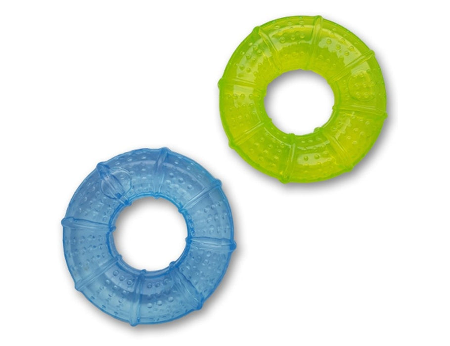Goldi Sauger Bijtring 2 morceaux de vert et de bleu