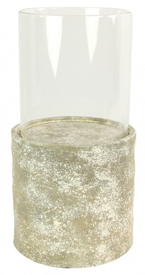 Bougeoir de Ratko Hi-point 23 x 44 cm d'or en céramique