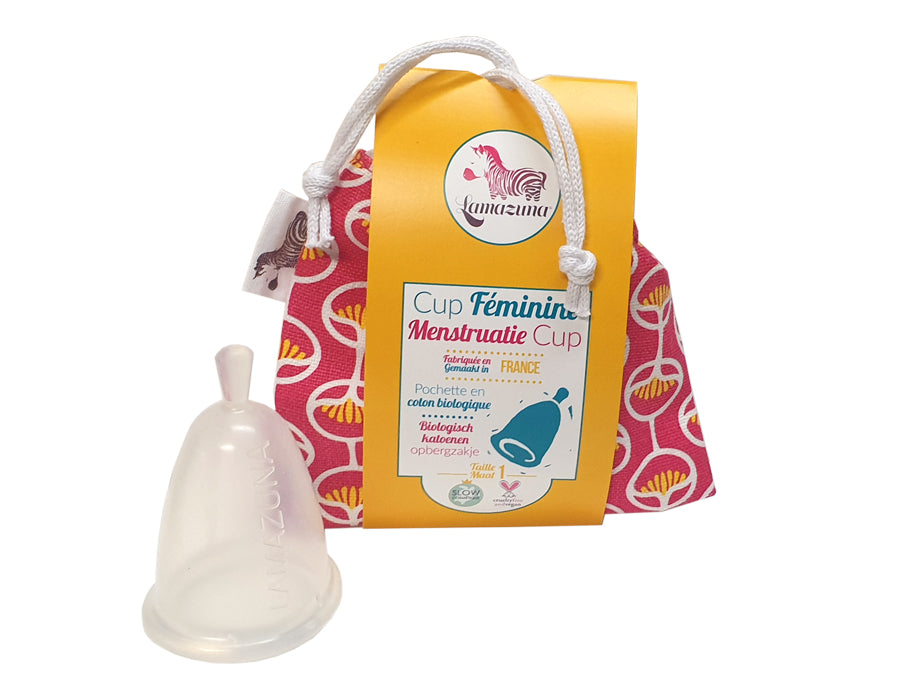 Tasse menstruelle de lamezuna n ° 1 rouge