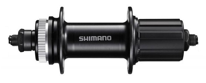 Shimano FH-TY505 Cassetenaf 7 Speed Centerlock 32g noir