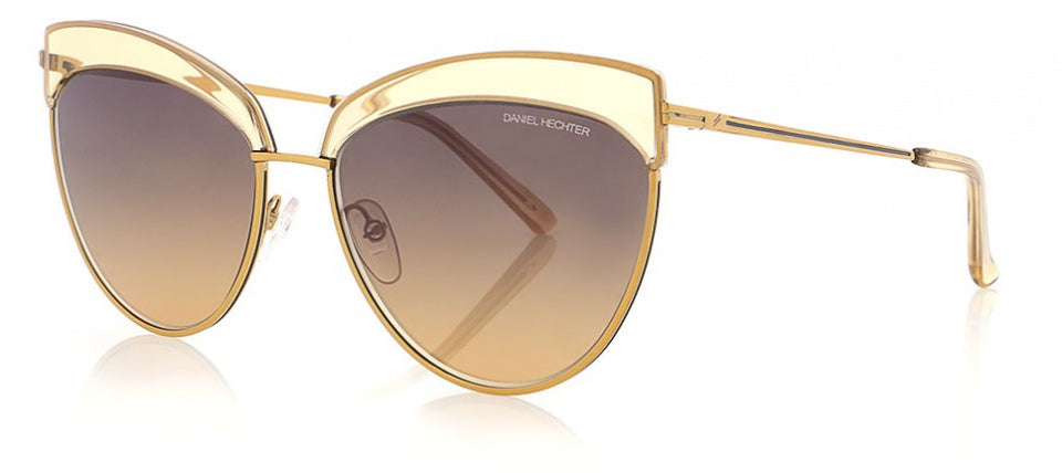 Lunettes de soleil Daniel Hechter DHS235 pourdies Cat-Eye RVS Cat. 3 or